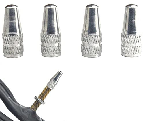 Tappo per valvola francese, 4 tappi per valvole Prestas, in lega di alluminio colorato, tappo per valvola Prestas per bicicletta, multifunzionale, in stile francese, coprivalvola per pneumatici,