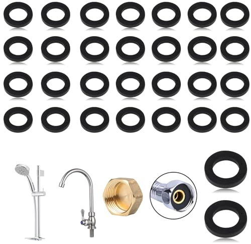 30 unidades de juntas de goma para alcachofa de ducha