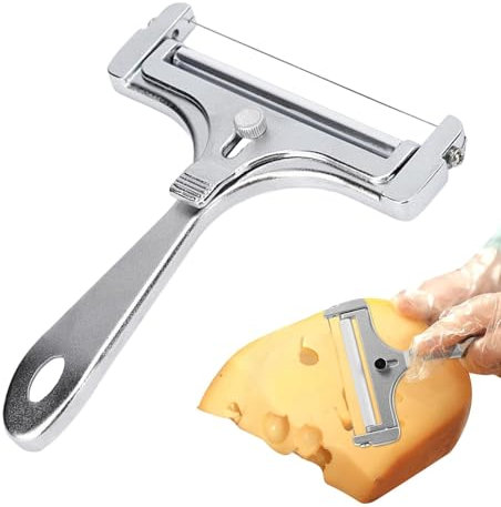 Tagliafili per formaggio – manuale – Heavy Duty Block Cheese Cheese Cheese Raver per fette spesse e sottili