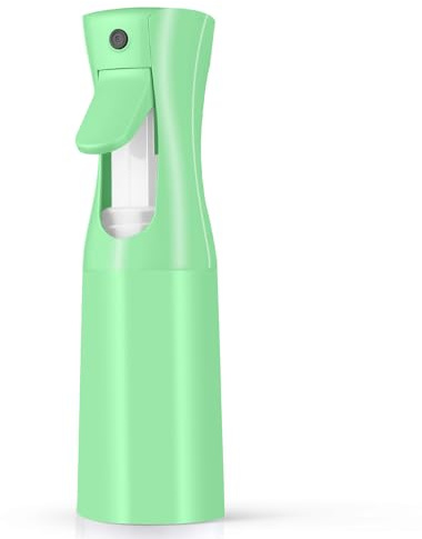 Alaoo Bottigliette Spray, 200ML Bottigliette Spray Flacone Spray Continuo Fine, Bottigliette Spray Riutilizzabile, Adatto per la Cura dei Capelli, Pelle, Piante, Degli Animali Domestici(A-Verde)