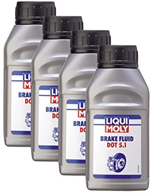 4 X Liqui Moly 3092 liquido freni DOT 5.1 Brake Fluid 250 ML