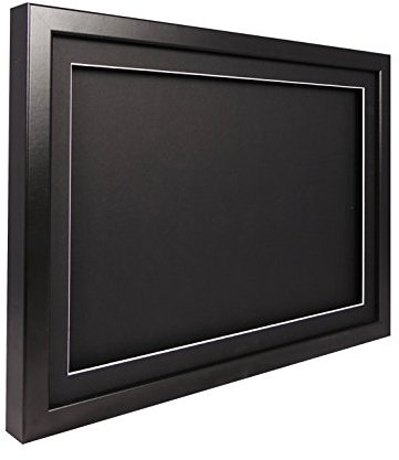 Vivarti Truebox 3D Shadow Display Picture Frame (A2 Size, 42 x 59.4 cm) Black Frame, Black Mount, Black Backing Card. Portrait or Landscape Photo Frame with Wall Mounted Hook