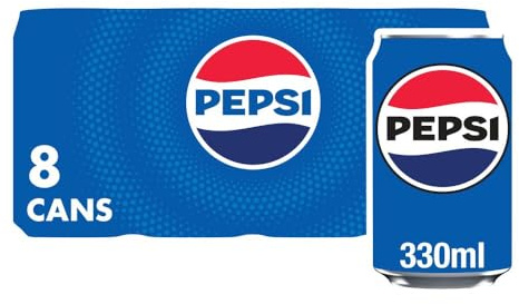 Pepsi Cola Cans 8 x 330ml