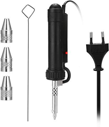 KOCAN Automatic Portable Electric Solder Tin Sucker, Máquina desoldadora de Bomba de Soldadura al vacío con Ventosa de estaño eléctrica portátil automática