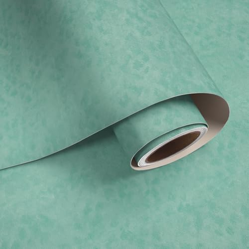 VaryPaper Mint Green Velvet Fabric Peel and Stick Wallpaper 40cmx200cm Self Adhesive Velvet Flock Liner for Jewelry Boxes Removable Farbric Contact Paper for Cabinets Felt Velvet Drawer Liners Shelves