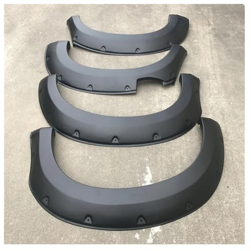 Élargisseurs D'Aile Pour Isuzu Pour Dmax Pour D-max 2012-2019 Protecteur Garde-boue Garde-boue Protecteur Roue Voiture Élargisseurs Aile Arche Sourcil Roue Extérieur(2015-2019)