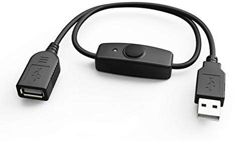 TQUXNGA Cavo Adattatore Prolunga USB 2.0 Per Registratore Guida Lampada Da Scrivania a LED Ventola USB Strisce LED Splitter Cavo Dati