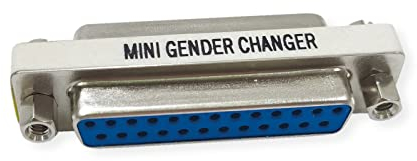 VALUE Mini Gender Changer, 25pol. Buchse-Buchse