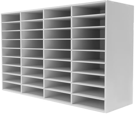 Skrivbordsförvaring, 36 fack dokumentfack stort brevfack kontor organiserare förvaringsfack skrivbord filhållare hem förvaringsfack förvaringssystem 100 x 30 x 61 cm