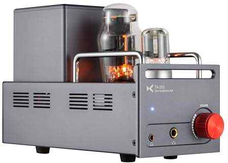 xDuoo TA-26S Tube Amplifier, 6N8P Tube as The Preamp, 6N5P Tube for Buffer, 4.4 Balanced/6.35mm Headphone Amp