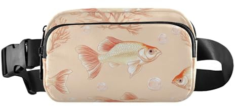 Unik påsklilja vit midja pack crossbody pass väska slunga kvinnor män bröstväskor magväska, Färg06, 1 Size