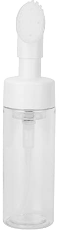HEEPDD Moussesse Skumflaska, med Silikonborste för Skummande Lotion och Ansiktsrengöring, 200 Ml för Personlig Vård Moussese Skumflaska, Transparent Plast Nan Sminkprodukter (150 ml)