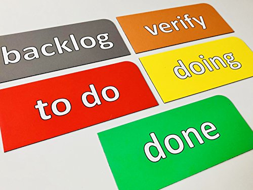SMILEYBOARD 5 magnetische Scrum Karten