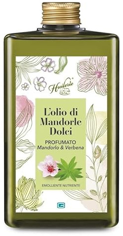 PROMO 2 CONFEZIONI HUILERIE OLIO DI MANDORLE DOLCI MANDORLO E VERBENA 300+300 ml