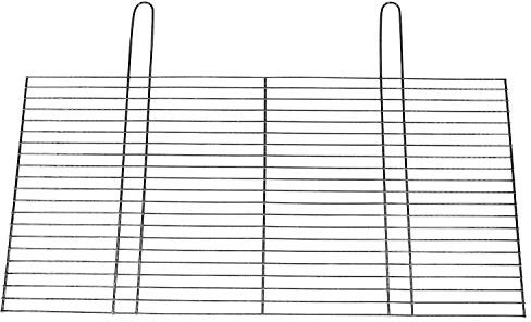 BitWa Robusta parrilla de acero inoxidable 80 x 50 cm – Rejilla de barbacoa para amantes y cocineros aficionados para deliciosas barbacoas o barbacoas