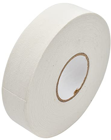 YMWALK Nastro antiscivolo per bastone da hockey, nastro antiscivolo per presa da badminton, racchette da ping pong, corda per saltare, bastoncini da golf, racchette da tennis e squash, 2,5 cm x 25 m