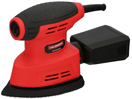 WOLFPACK LINEA PROFESIONAL Lijadora Wolfpack Delta 220 Watt. Lijadora Mouse Multifunción. Decapado, Lijado, Eliminar Oxido, etc.