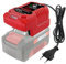 TEPULAS PXC Ladegerät für Einhell 18V Batterie, Cordless Tool Akku Ladegerät Power X-Change Schnellladegerät Ersatz für Einhell 4511396 4511437 4511437OVP Akku (Keine Batterie)