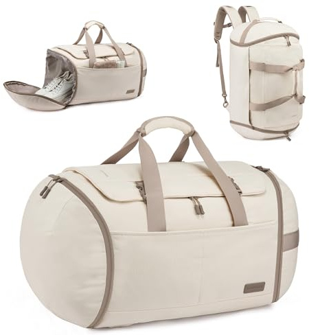 LOVEVOOK Sporttasche Herren mit Schuhfach, Reisetasche Groß 65L, Sportrucksack 52x45x28cm, Gym Tasche mit Tragegriff & Verstellbarem Schultergurt, Duffel Gym Bag, Handgepäck Tasche, Weekender Herren