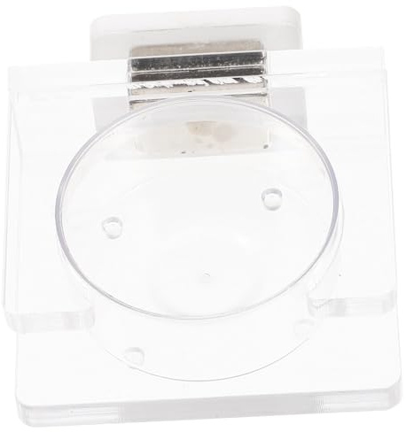 Hemobllo Bol Magnétique pour Lézards et Reptiles Mangeoire Murale Facile à Installer Surface sans Bavures pour Nourriture et Eau Accessoire Indispensable pour Terrariums