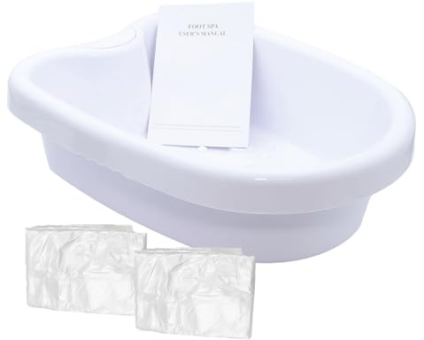 Professional Ionic Foot Bath Tub Basin for All Detox Foot Bath Machines, Heavy Duty Foot Tub,Large Ionic Detox Foot Bath Tub Basin for Soaking Feet (with 40 Liners)