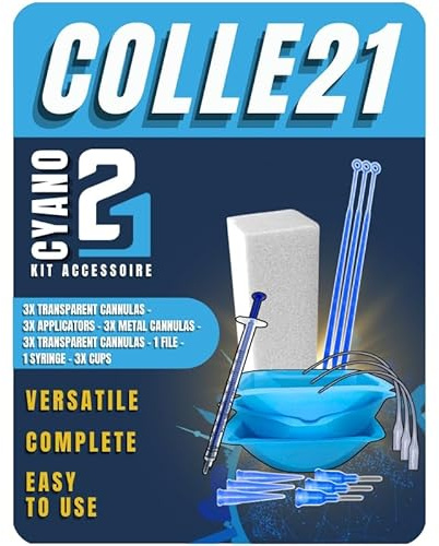KIT ACCESSOIRE 21 multi-usage by Colle21. Set de accessoires ideal pour le Modellisme & Bricolage.