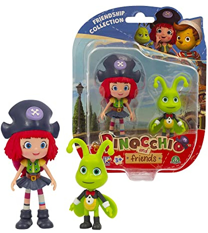 Giochi Preziosi Pinocchio and Friends Lot de 2 Figurines d'action Pinocchio et Cricket