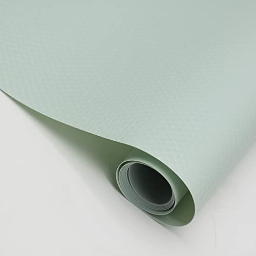 Drawer Liners, 45cmx500cm Shelf Liner EVA Non-Adhesive Cupboard Cabinet Liner Refridge Locker Anti-Slip Waterproof Washable Mats (Light Green)