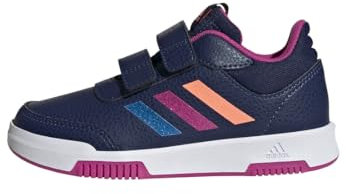 adidas Tensaur Hook and Loop Shoes Laufschuhe, Dark Blue/Lucid Fuchsia/Blue, 28 EU
