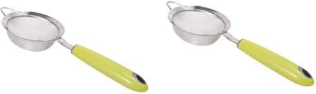 TOPBATHY 2 Stücke Behälter Feine Mesh Sieb Küche Öl Sieb Edelstahl e Sichter Für Kochen