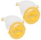 Ciieeo 2 Piezas Recipiente Para Cocinar Arroz Vaporera De Cocina Olla a Presion Para Microondas Olla Para Cocinar En Microondas Fabricante De Arroz De Microondas Yellow Páginas