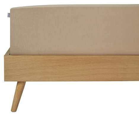 Schiesser Spannbettlaken Flexi - 95/5-150 x 200 cm - Cappuccino