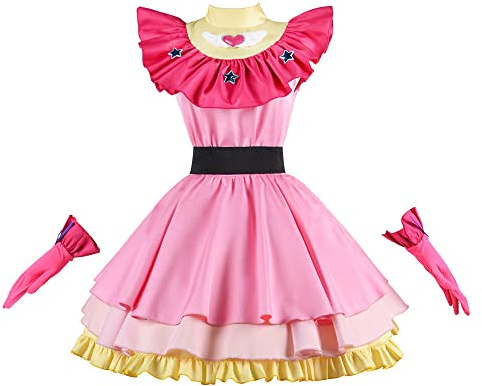 Ai Hoshino Dansklänning Cosplay-kostym(L)