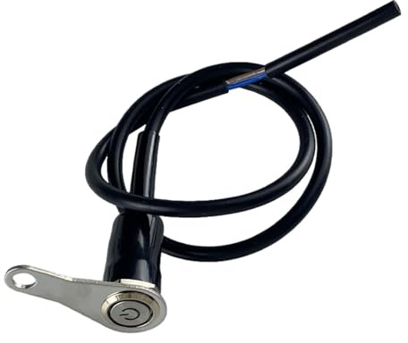 Holdes Interruttore universale per moto, interruttore a pulsante, montato su manubrio per motociclette, interruttori manubrio per moto, per la guida quotidiana, i viaggi ed esplorazione all'aperto