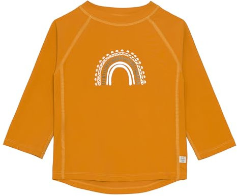 LÄSSIG Unisex Baby Rashguard Langarm Rash-Guard-Shirt, Gelbgold, 98