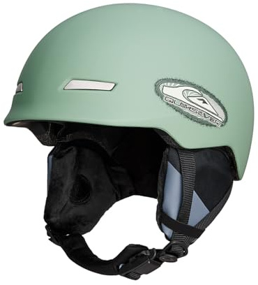 Quiksilver Play Casco Deportivo, Hombres, Oliva polvorienta, M