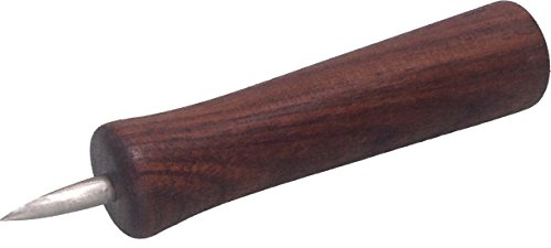 KokosnussEisen® - Dosenlocher mit Holzgriff (Nussbaum/Edelstahl) 5 mm - Made in Germany