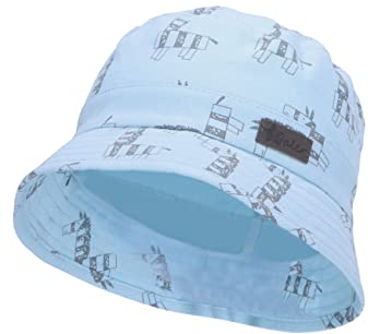 Sterntaler Unisex Kinder Fischerhut Zebra Kinderhut, Himmelblau, 51 EU