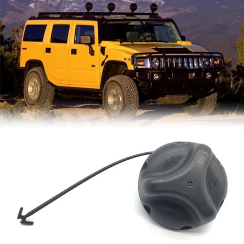 Bil bensin tanklock för hummer 2008–2014 h2 2003–2008 h3 2001–2013 h3t, bensindiesel bränsle lock tank 25827646 gt306 ersättning