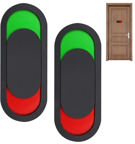 2 stycken gratis skylt med skjutreglage set skylt toalett, stör inte sköld kontorsdörr, hemmakontor toalett badrum hotell mötesrum dörrskyltar