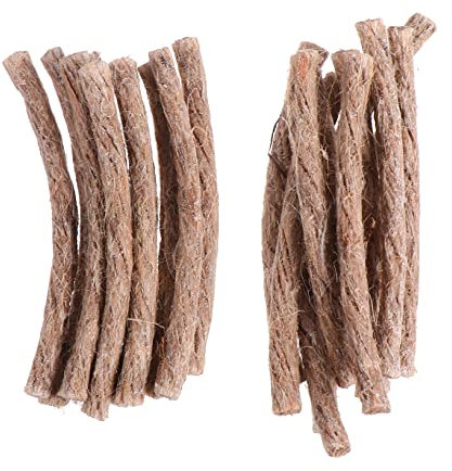 BESPORTBLE 2sets Picnic Barbecue Rope Set Fire Plugs Kits Wax Wick Fire Starter Emergency Fire Starter Fire Starter Material Fire Pit Grade Piston Firelighters Camping Stove Coffee 20pcs*2