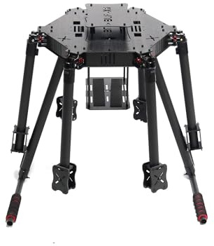 FPV F960 Helkolfiber ZD960 Hexa-Rotor Ram Hopfällbar Arm Hexacopter Ram Kit med Landningsställ för FPV PI&XH&AW&K Flygning