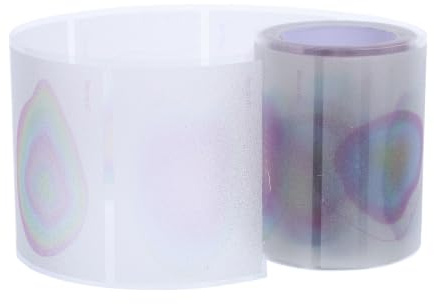 KOCKSHION 105 Ark Transparent Pearl Gradient Självhäftande Vattentåliga Färgglada Anteckningslappar för Studier och Planering