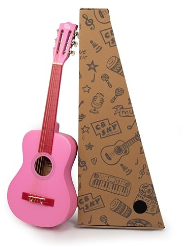 CB SKY 30 Wooden Classical Guitar for Kids/Boys/Girls/Beginners/Guitar for age 3-5 5-9
