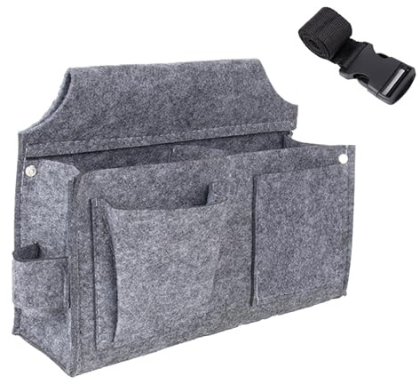 Cintura porta attrezzi – Cintura multi-tasca per attrezzi da lavoro e giardinaggio, tracolla regolabile, resistente, borsa multiuso per elettricisti, falegnami, edilizia, giardinaggio, idraulici