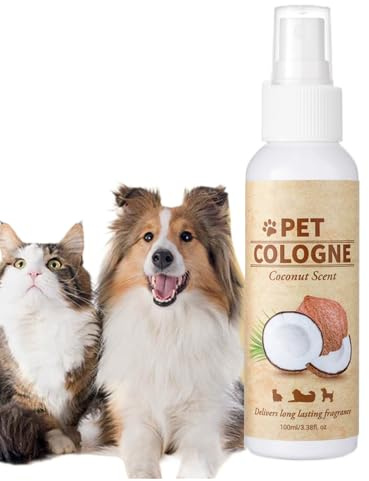 Parfum pour chien - Parfum naturel et durable pour chiot - 100 ml - Spray frais - Brume de parfum pour chat, neutralisateur d'odeurs, mélange de parfum, élixir d', amplificateur de parfum