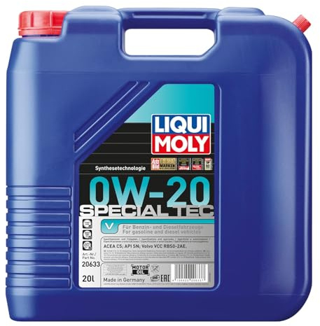 LIQUI MOLY Special Tec V 0W-20 | 20 L | Synthesetechnologie Motoröl | Art.-Nr.: 20633
