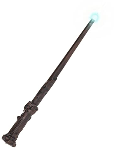 Funidelia | Baguette Harry Potter Lumineuse 100% Officielle pour Femme et Homme Films et Cinéma, Magiciens, Gryffondor, Poudlard, Accessoire pour déguisement