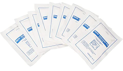 Garze addominali, 10 pezzi 12,7 x 23 cm Garze addominali Garze di cotone non tessuto Medicazioni individuali Garza di cotone Forniture domestiche per cuscinetti addominali di