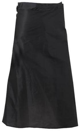 Enwye Ultralight Rain Skirt, 150D Nylon Rain Kilt Waterproof Rainwear for Outdoor Activities Mountaineering, Camping, Hiking and Fishing (black)